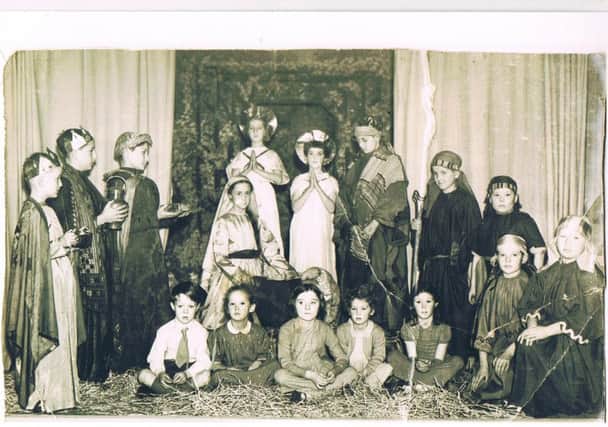 A Tower Lodge School nativity play in about 1956 or 57