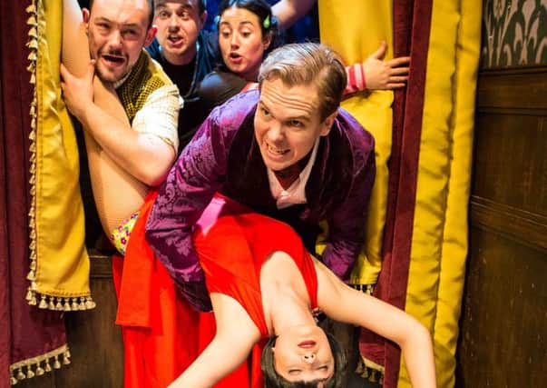 Sharp slapstick abounds in The Play That Goes Wrong