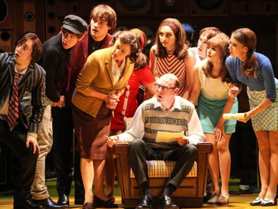 The cast of Sunny Afternoon
