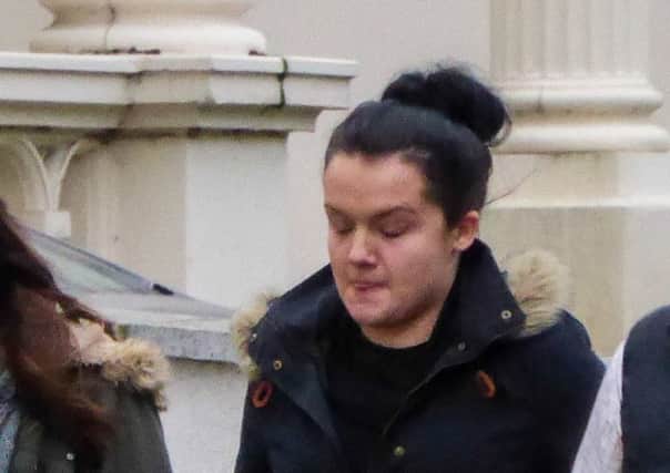 Danielle Bartlett, 18, who was jailed for three years