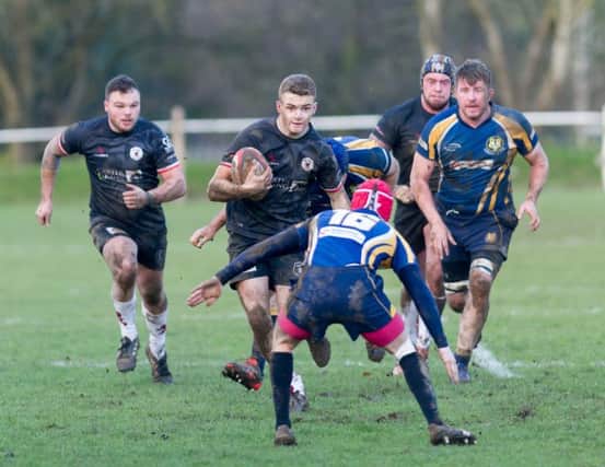 Josh Lockley and Ash Williams in Lions' cup semi-final win      PICTURES BY MIKE BAKER