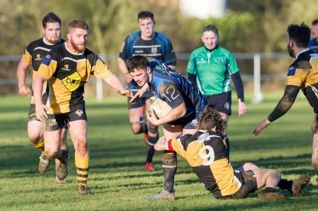 Action from Saints' win over Shipston last weekend