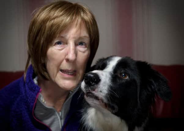 Pictured: Nicky Murrell, who is a dog walker in obedience classes. Last July she qualified for this year's Crufts, but was later diagnosed with Lukaemia. Having now completed chemo therapy, she is now able to take her place and experience the dream she has always had - to compete at Crufts. NNL-170802-004325009