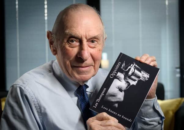 83 year old Les Thompsonhas had his first book published, which is now available on Amazon. NNL-170802-004919009