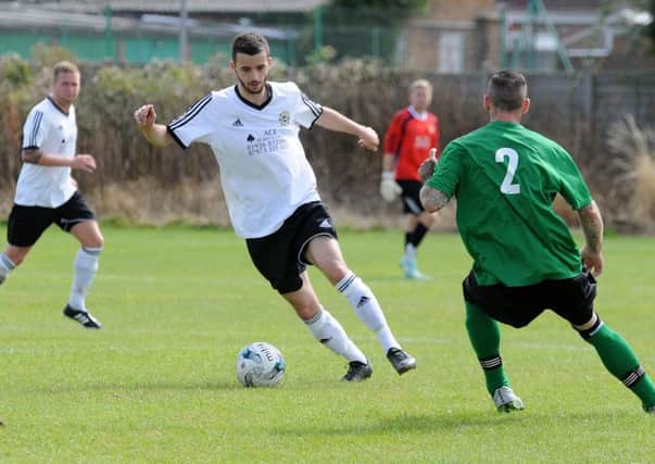 Ryan Billington was on the mark for Westlea Wanderers in their 7-3 Unison Challenge Cup win over AFC Warwick.