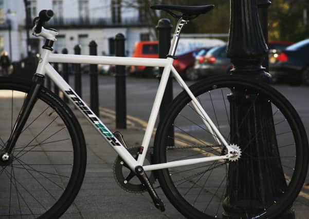 One of the Trillion by Liberty range of bicycles which are being made in Leamington