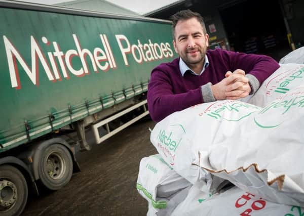 David Mitchell (Director) will be donating potatoes to the Rugby Foodbank. NNL-170222-022336009