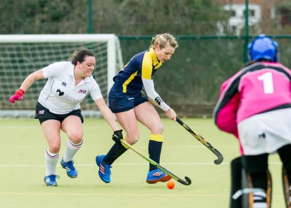 Rugby & East Warwickshire Ladies 1st XI drew 1-1 with Stratford on Saturday    PICTURES BY MIKE BAKER