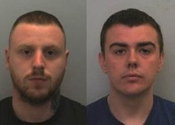 Thomas Entwistle (left) and Martin Cantle (right) were jailed for 11 years each for their crimes