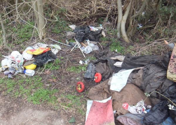Pictures of fly-tipping sent into the Courier by our readers.