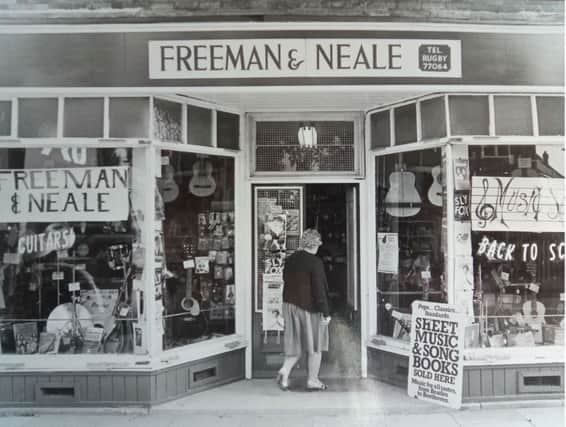 Freeman & Neale in Lawford Road in the mid 1980s