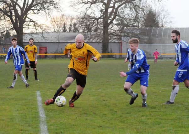 A late free-kick from Alex Price rescued a point for Racing Club Warwick at home to Pershore.