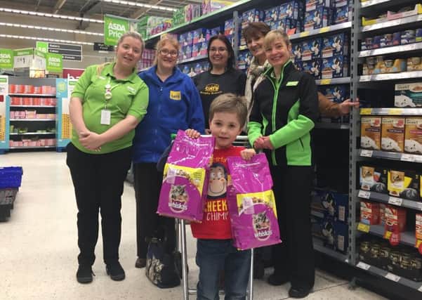 Asda has stepped in after part of a food donation was stolen. NNL-170313-133257001
