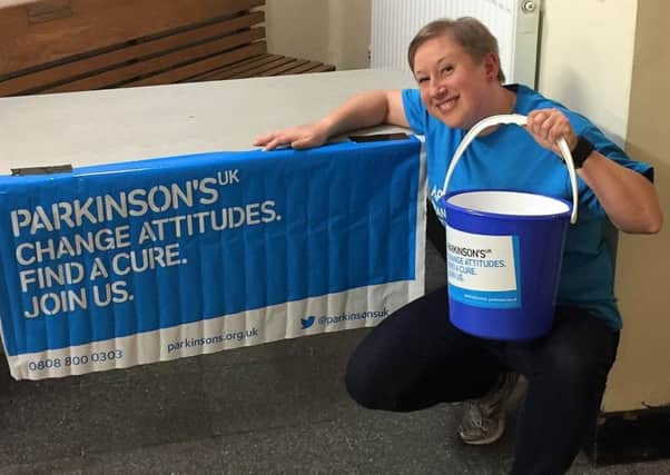 Emily Twitchett will be running the London Marathon to raise money for Parkinson's UK.
