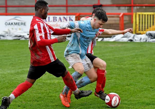 Robbie Parsons in Saturday's win at Witton   PICTURES BY MARTIN PULLEY