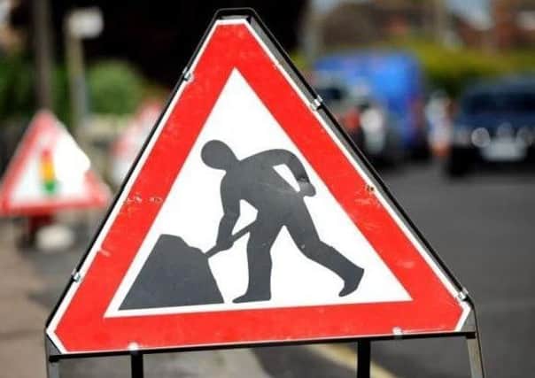 The roadworks have a new finishing date