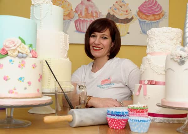 Saffron Butcher, a baker who has been chosen to work on a new replica of the Queen's Wedding Cake after the original replica was vandalised. NNL-170322-003506009