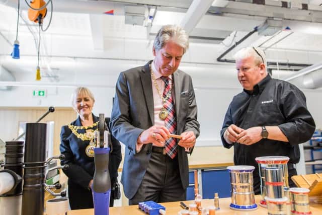 The official opening of Geberit UK headquarters in Warwick.