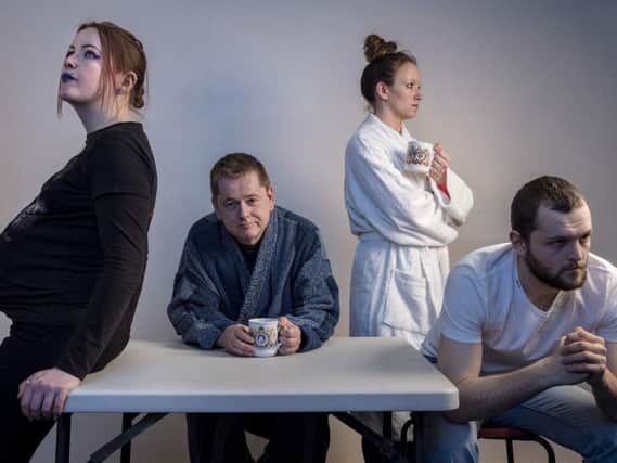 The play tackles serious issues with a comic touch. Picture: Richard Smith Photography.
