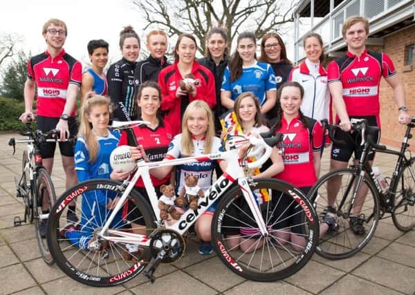 Kenilworth born Olympian cyclist Ciara Horne was joined at the world-class campus of the University of Warwick by sportswomen from various sports from across Warwickshire for the launch of this year's race.