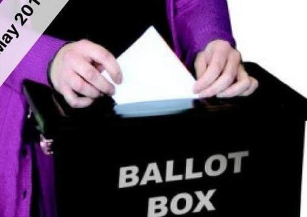 Don't forget to vote in local elections on May 4