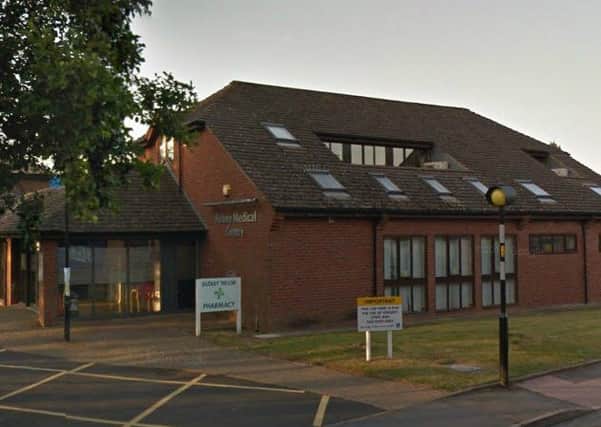 Abbey Medical Centre in Station Road. Copyright: Google Street View