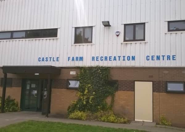 The entrance to Castle Farm Recreation Centre in Kenilworth