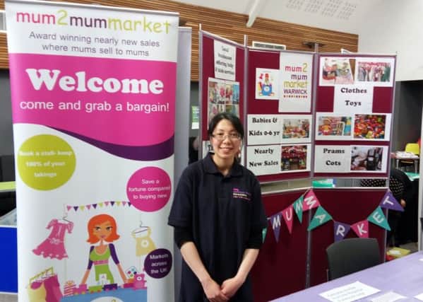 Amy To runs the South Warwickshire mum2mum franchise.