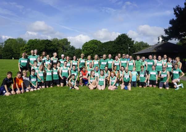Kenilworth Runners' 62-strong turnout at Stratford parkrun.