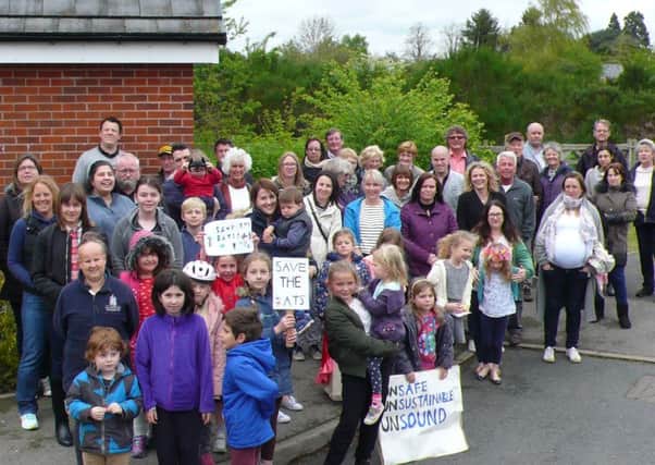 Barford residents objected to the plans for 63 homes.