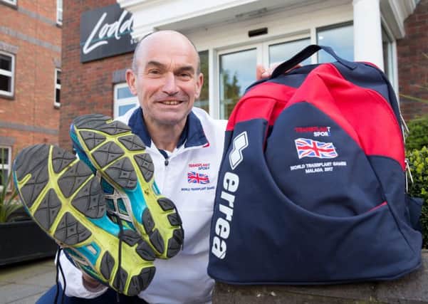 Simon Perkin will be taking part in the World Transplant Games which start on Sunday (June 25).
