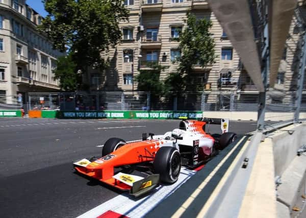 Jordan King was denied an eighth successive F2 points finish after being disqualified in Baku.