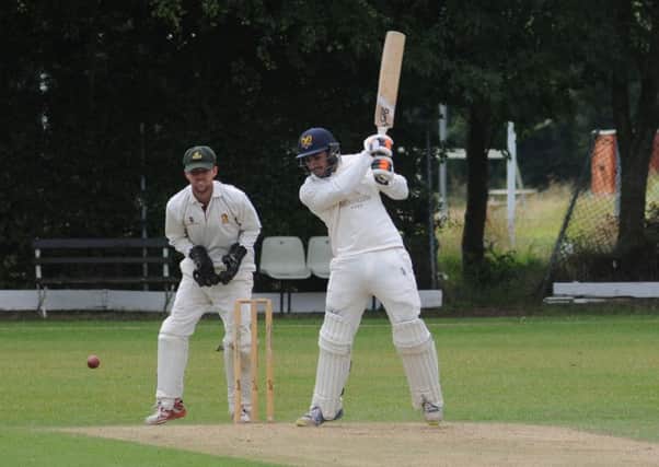 Basit Zaman fell nine short of deserved century for Kenilworth Wardens against Berkswell on Saturday. Picture: Morris Troughton
