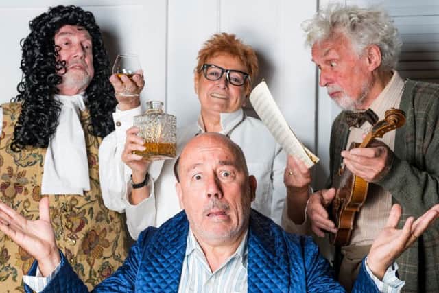 The 'faultess' cast of The Physicists
