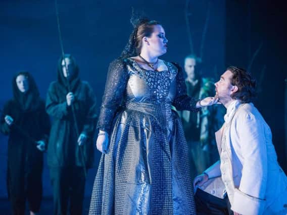 Hannah Dahlenburg (Queen of Night) and Julian Hubbard (Tamino). Picture: Matthew Williams-Ellis