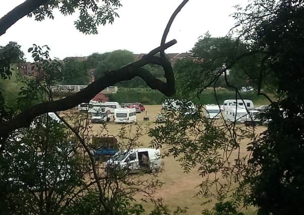 Travellers on land off Rock Mill Lane