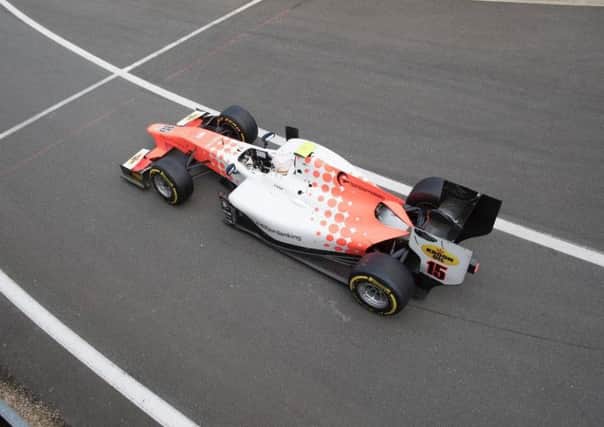Jordan King out on track at Silverstone. Picture: Dutch Photo Agency
