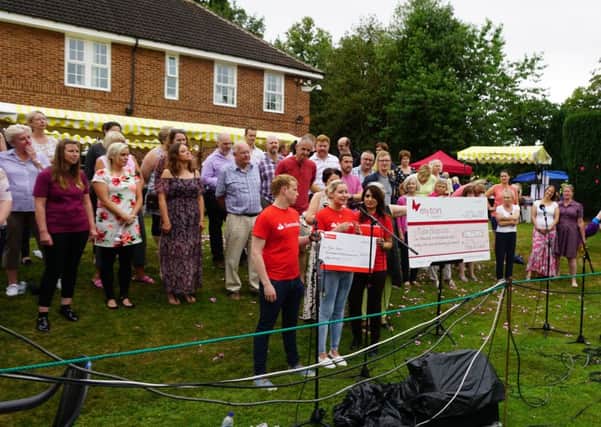 Myton Hospices' summer fete managed to raise Â£15,000.
