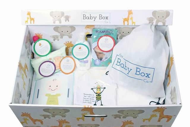The Baby Box designed for parents in Coventry and Warwickshire. Photo: NHS Coventry and Rugby CCG