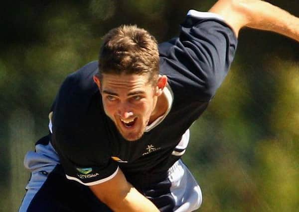 Berkswell bowler Ryan Sidebottom impressed on his County debut.