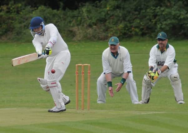 Warwick 3rds opener Sanjiv Patel made an aggressive 15 before being caught. Pictures: Morris Troughton