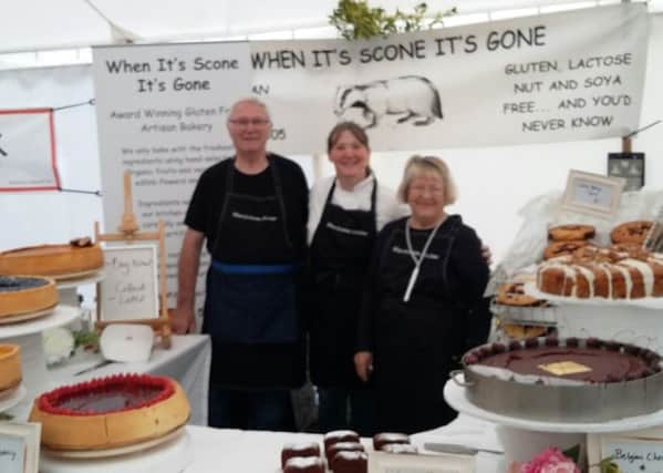 The When It's Scone it's Gone stall at Countyfile Live.
