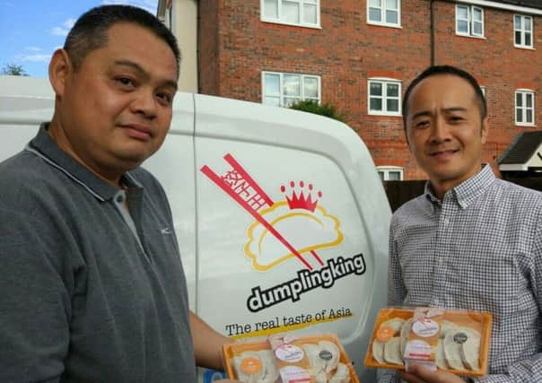Ray and Tony Hung from The Dumpling King