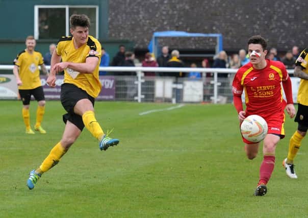 Jack Edwards is back at Leamington and back among the goals.