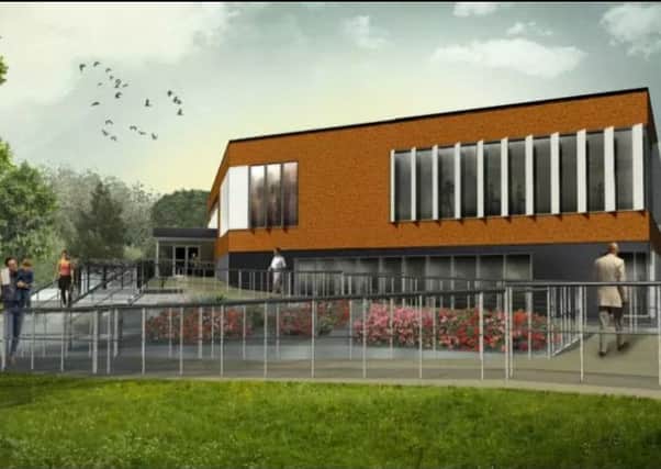 How the new St Nicholas Park Leisure Centre is proposed to look.