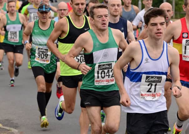 Greg West (21) finished a fine third at the Stratford Big 10k. Picture: yourraceday.co.uk