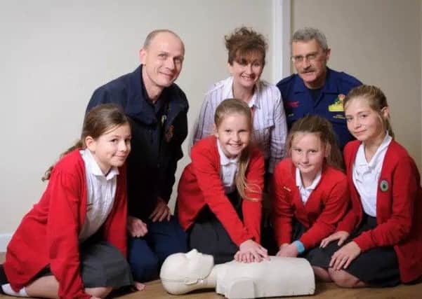 A photo from last year's Restart a Heart Day in Warwickshire.