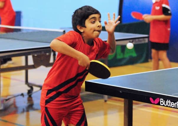 Arnav Mulay was one of four entries in the under-11 boys' event.