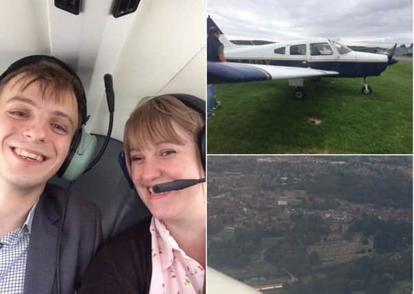Our reporter Kirstie Smith took to the skies to get a bird's eye view of Warwickshire.