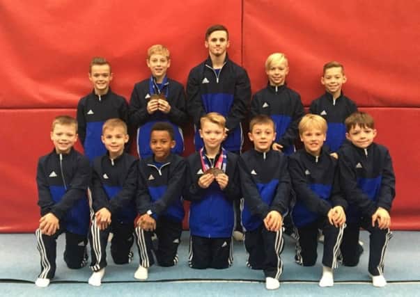 Rugby Gymnastic Club's competitors in the Men's Artistic Gymnastics London Open 2017